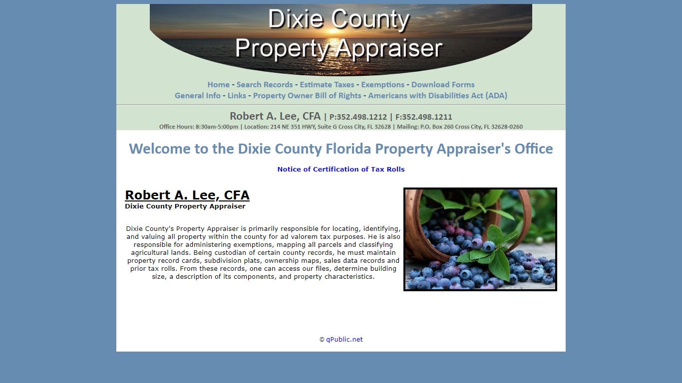 Dixie County Property Appraiser's Office